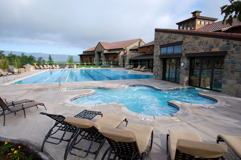 club at flying horse colorado jacuzzi inground pool built in colorado springs